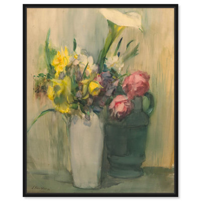 Flowers by Julian Alden Weir Canvas by 