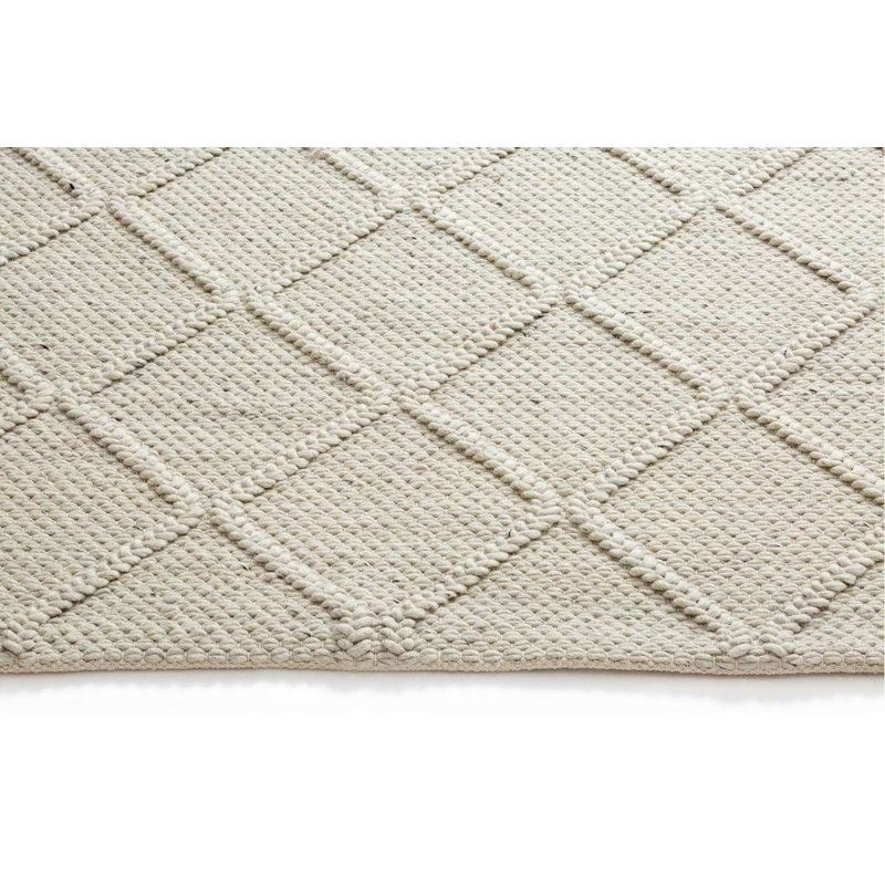 Wool Geometric Rug, Rectangle 8'10" x 12'