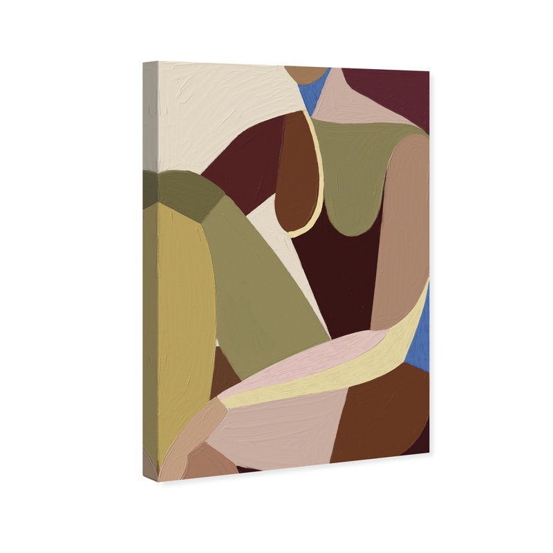 Studio Of Shapes Print by Oliver Gal, 15" H x 10" W, Gallery Wrapped
