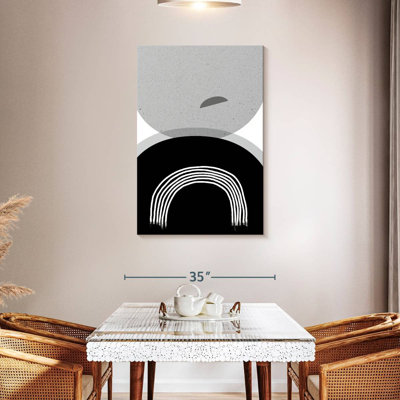 Avery Black Grey Minimalist II