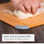Planche à découper et à pâtisserie Elihome Essential pour la cuisine, planche à découper en fibre de bois pour la cuisine, sans couteaux, lavable au lave-vaisselle, pieds antidérapants, rainure à jus, non poreuse, écologique, 15 po x 18 po
