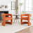 Modern Upholstered Barrel Chair-1985875129