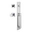 Viaggio Quadrato One-Piece Handleset With D Grip And Quadrato Rosette With Circolo Knob-1797706777-1797706753