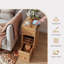 20 cm W Bedside Table