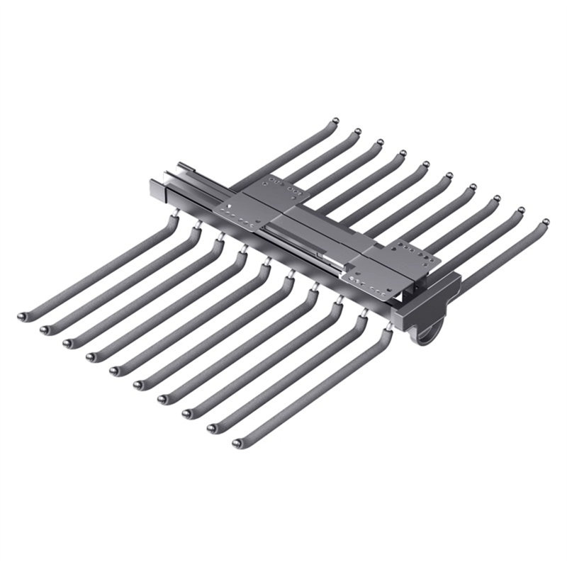 Support à pantalons coulissant à double rangée Maxhold, H 1,18 po x l 24,32 po x P 18,11 po