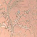 La Menagerie Bird and Thistle II 100% Cotton Fabric