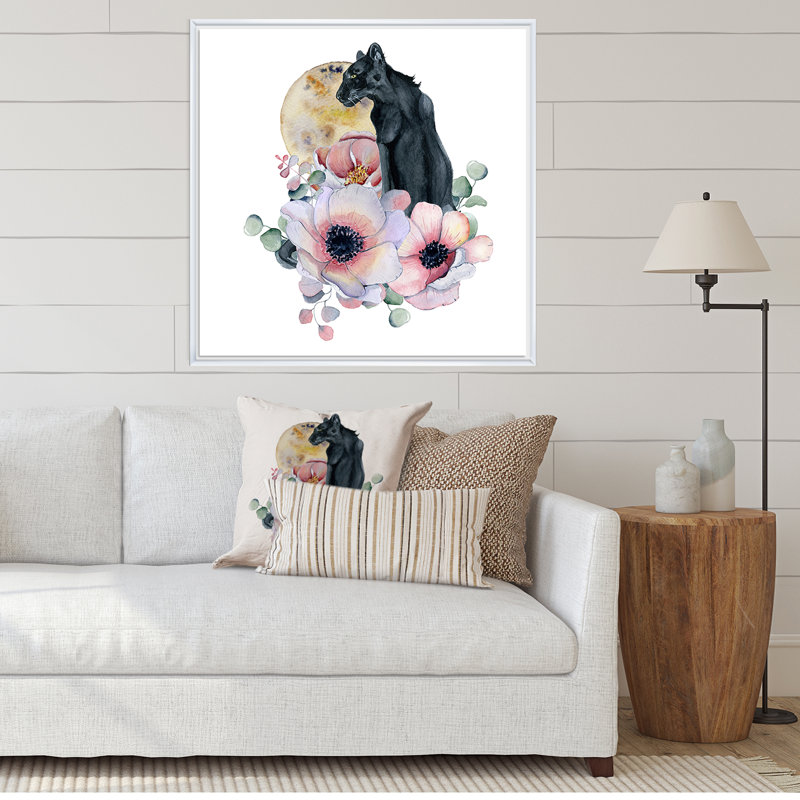 «Mid Century Earth Tones Element II», œuvre d'art moderne sur toile de style Mid-Century, H 36 po x l 36 po x P 1,5 po