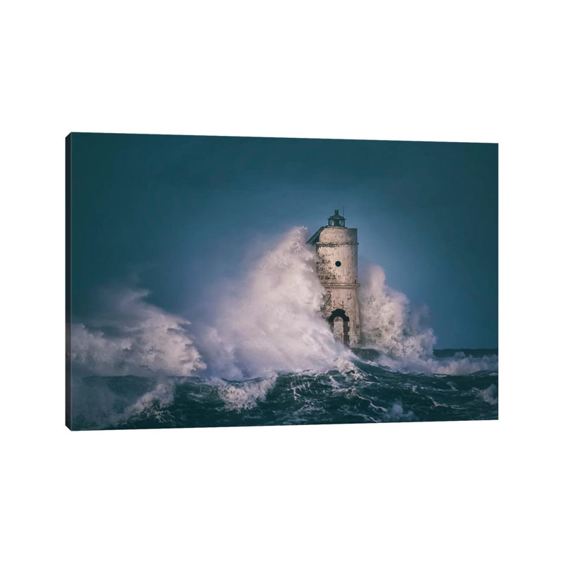 The Lighthouse Mangiabarche 1 Piece Wrapped Canvas Wall Art