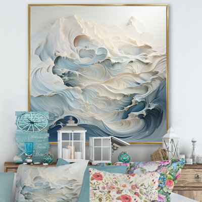 Vagues de sérénité sur toile