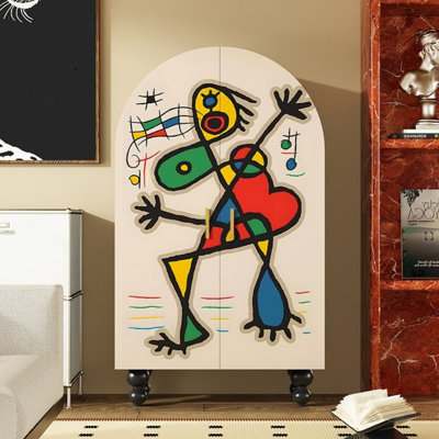 Garde-robe moderne et abstraite