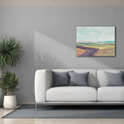  'Soft Wanderings 2' by Jan Weiss Canvas Wall Art, 34" x 26"