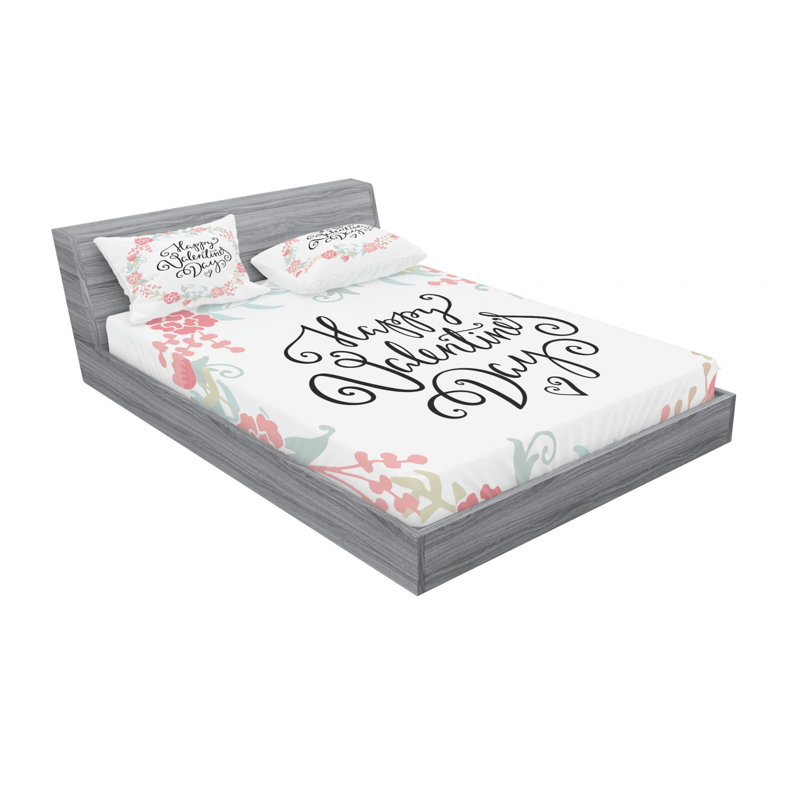 Microfiber Sheet Set, Queen Sheet Set with 2 Pillowcases