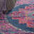 Abbate Oriental Navy Blue/Pink Area Rug-2136925986