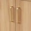 Meuble-lavabo 30 po avec lavabo, armoire multifonctionnelle avec portes et tiroir, panneau de fibres à densité moyenne
