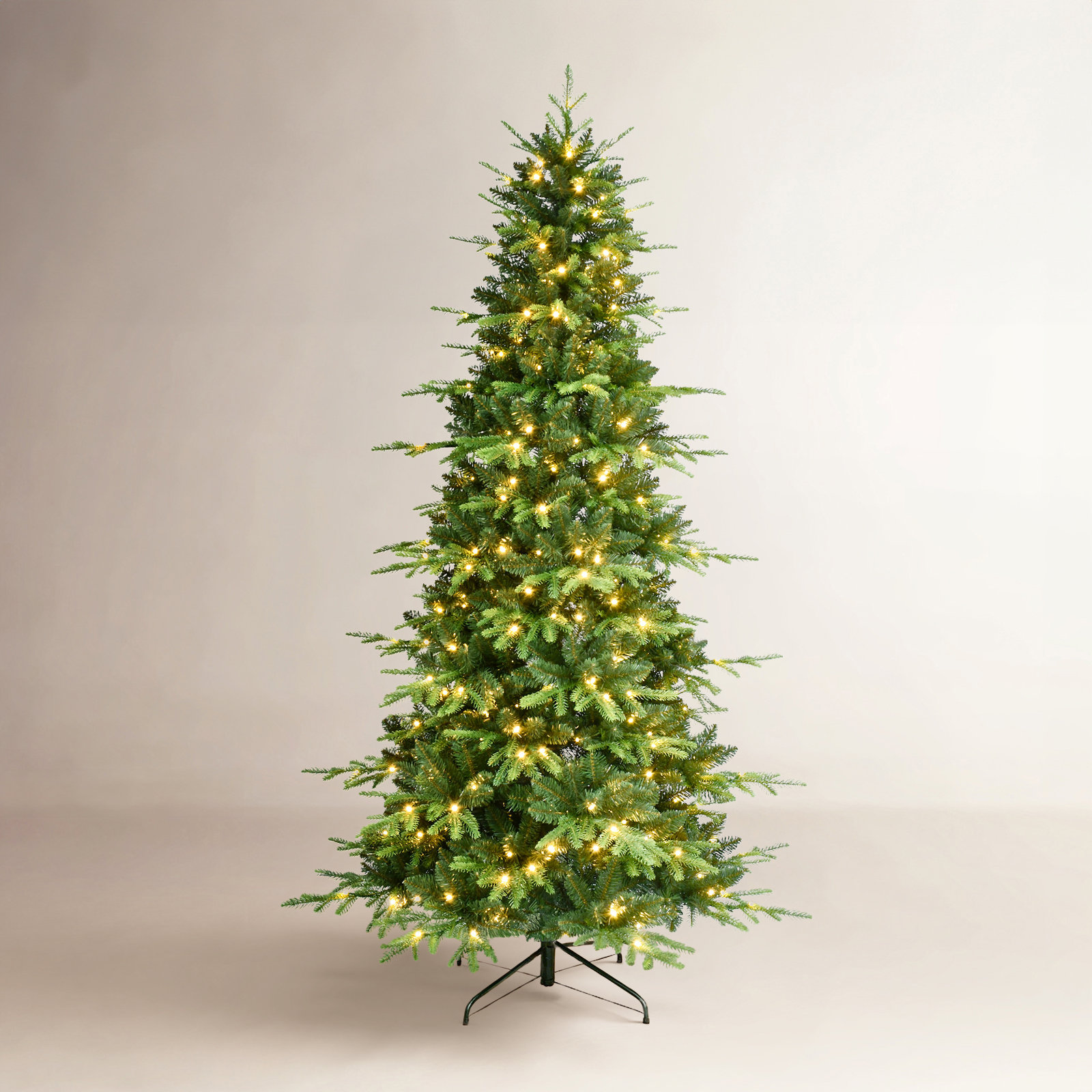 Pre-Lit Spruce Christmas Tree, 9' H