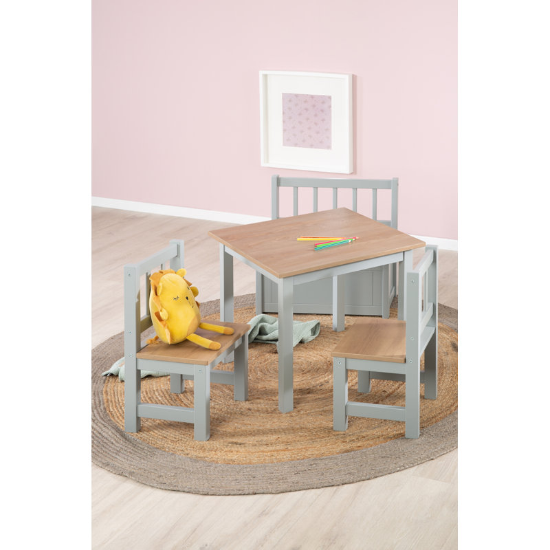 Kids 3 Piece And Chair Set