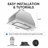 36” 500CFM Convertible Insert Range Hood-115234757
