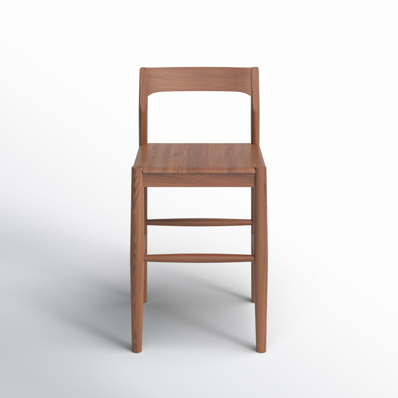 Krieger Bar Stool, Brown, Bar Stool (30" Seat Height)