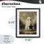 «Ghost with Black Kitten», reproduction sous verre encadrée, design par Arlington Prints-1493754492-1493754495