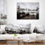 Coussin lombaire à ponts cityscape avec ponts brooklyn manhattan