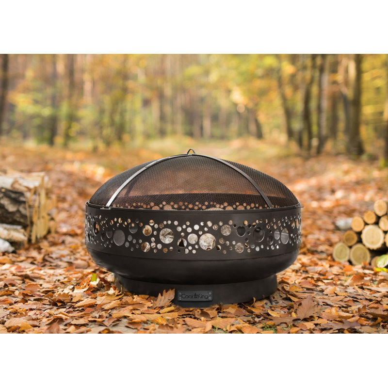 Sundberg Round Steel Wood Burning Smokeless Fire Ring
