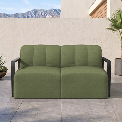 Rosalie 62" Sunbrella® Patio Loveseat