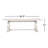 Kinston 94" Solid Wood Dining Table-319792616