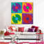 Bonbons, disques vinyle, impression sur toile-92860950