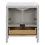 Meuble-lavabo simple 30,5 po avec plateau en marbre de culture