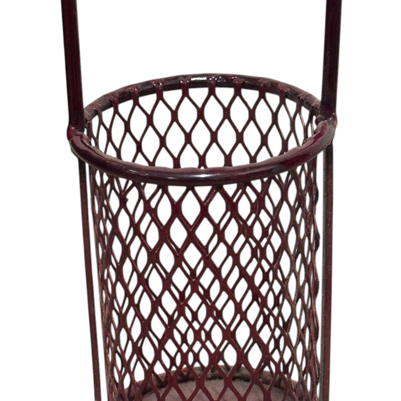 Mesh Bottle Carrier, Merlot