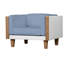 Catalina Outdoor Teak Lounge Chair-2135421398-2135421418