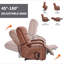 Fauteuil inclinable Power Leatheraire Lift-2063735527