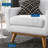 Carson Carrington Sigtuna Wooden Leg Mid-century Armchair-892864173