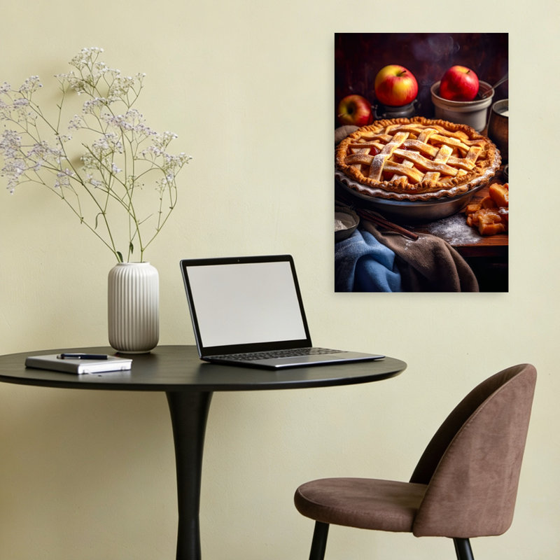 Art mural Cozy Apple, 24" H x 16" W