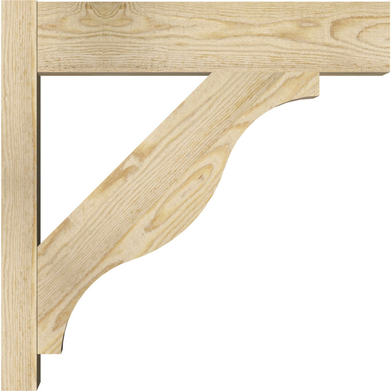 Jeu de blocs Funston, Sapin Douglas de 6 po (sciage brut), P 22 po x H 22 po