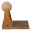 L-Shaped Cat Scratcher with Cat Scratching Ball