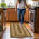 Bryiana Farmhouse Braided Jute Green Area Rug