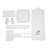 Philson 37.4'' H 3-tier Rotating Bookshelf