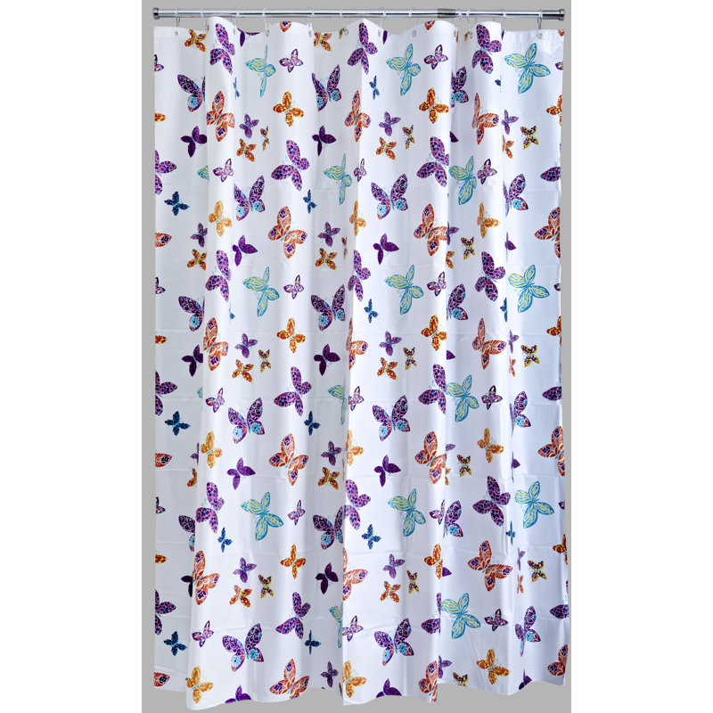 Butterfly Blossom Shower Curtain