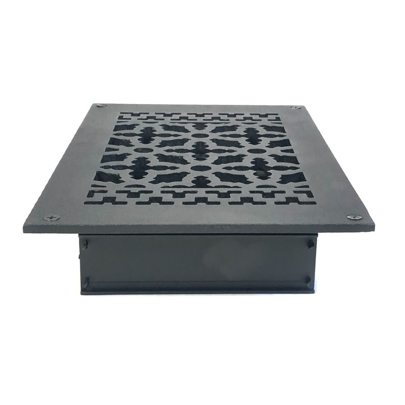 10" x 6" Grille & Louver, Wall opening (with holes and screws)