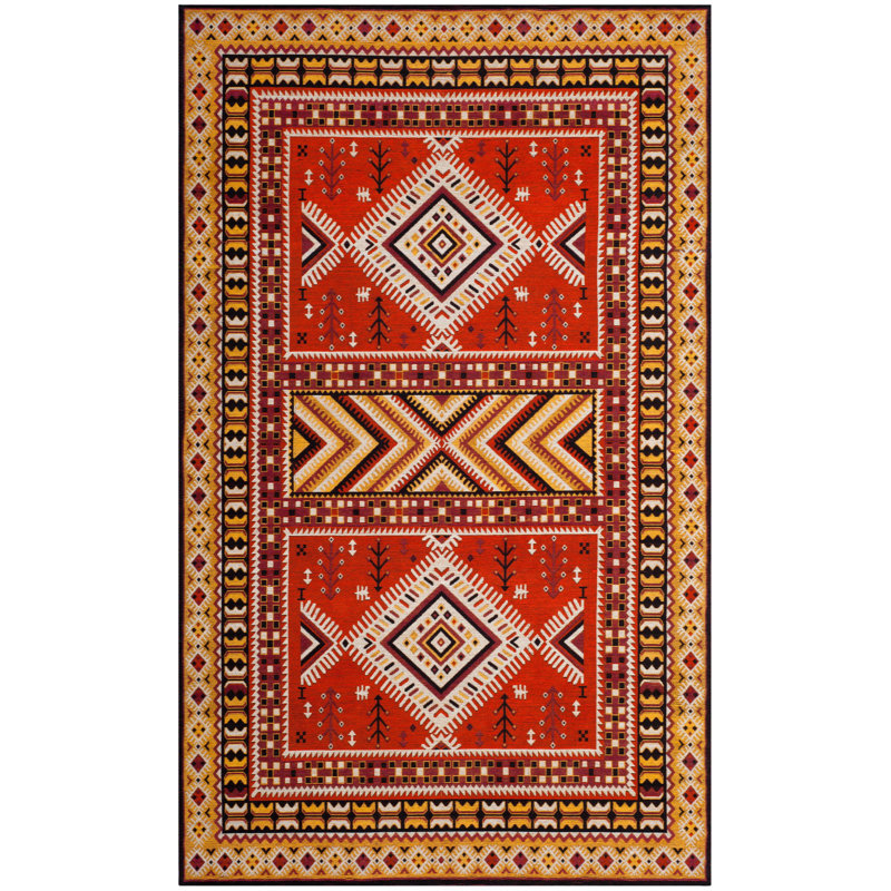 Aderito Performance Southwestern Rug, Rectangle 6'7" x 9'2"