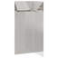 25 cm H x 10 cm W Stainless Steel