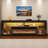 Aitan 83" Fireplace TV Stand For 85/90''TV With 50'' Fireplace And LED Lights-1828137660-1830922127-1830851325