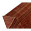 Wool Geometric Area Rug in Red/Black/Caramel