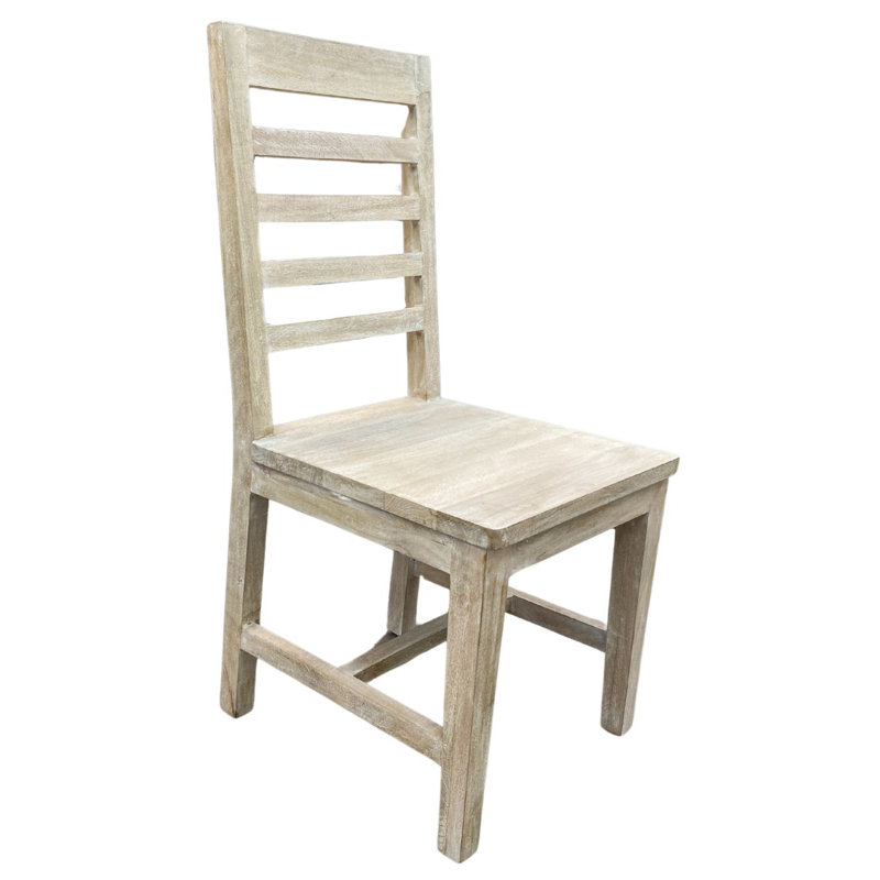Chaise Gorham, Blanc délavé