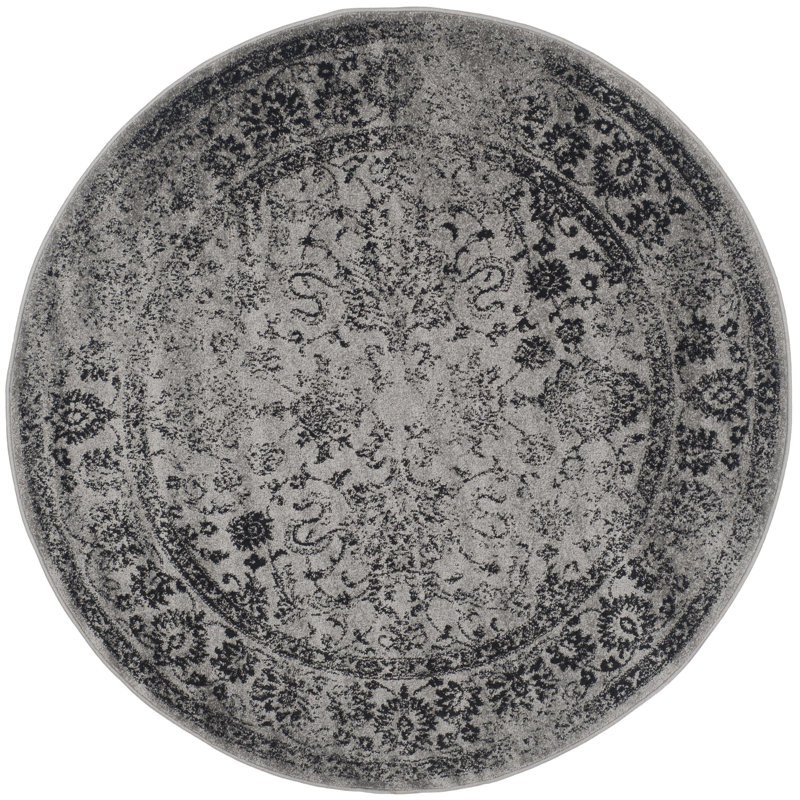 Stromsburg Floral Area Rug, Round 183cm