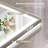 Modern Bathroom LED Mirror with Tempered Glass, Beveled Frame Vanity  Aluminum Frame Wall Mirror-126347606-126347608