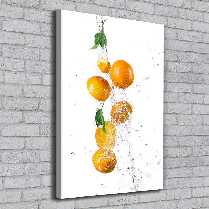 Oranges - Wrapped Canvas Print