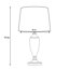Zellner 53Cm Classic Gold silver Table Lamp