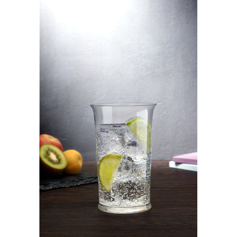Jour 11.75oz. Handmade Crystal Drinking Glass Set